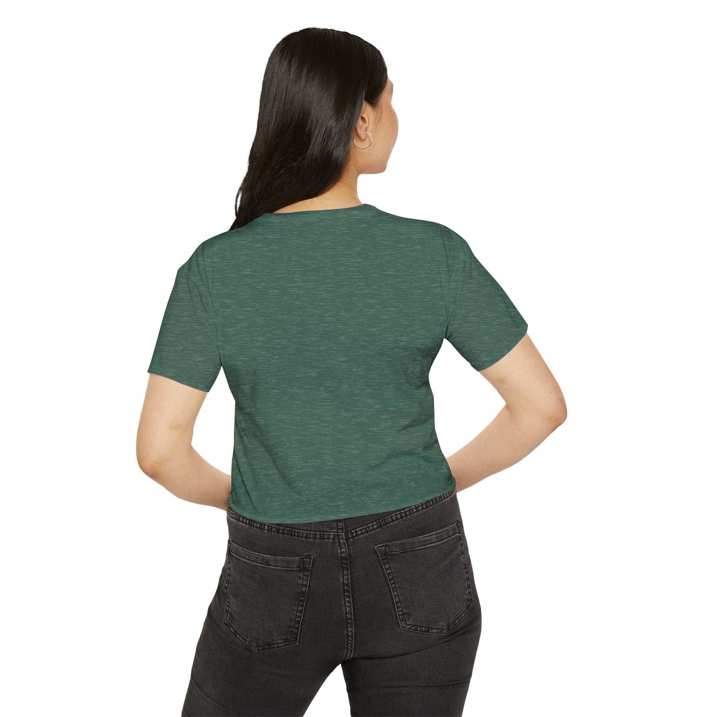Dancer Crop Top - Women's Festival Swing Dancer T-Shirt