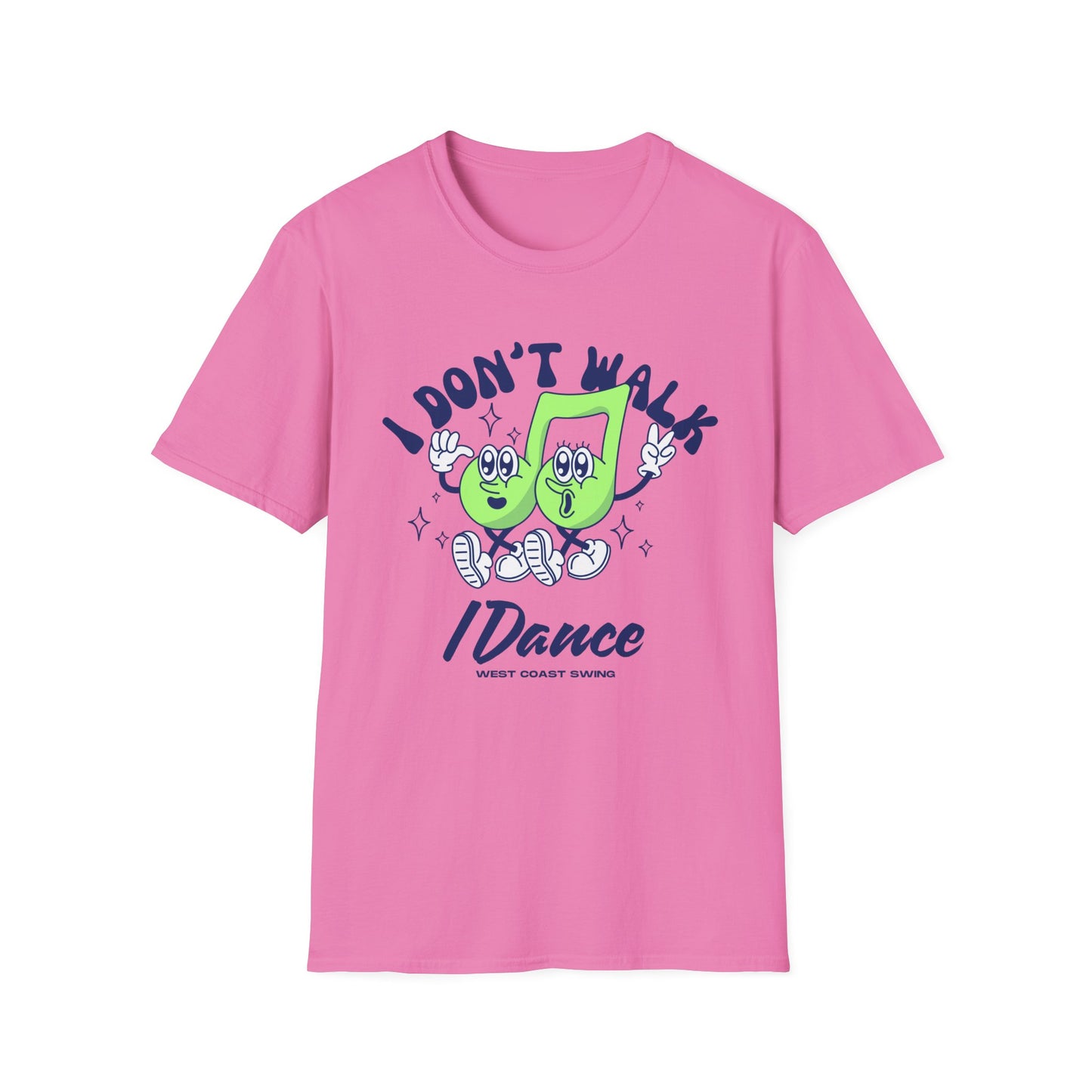 Retro "I Don't Walk, I Dance West Coast Swing" (unisex)