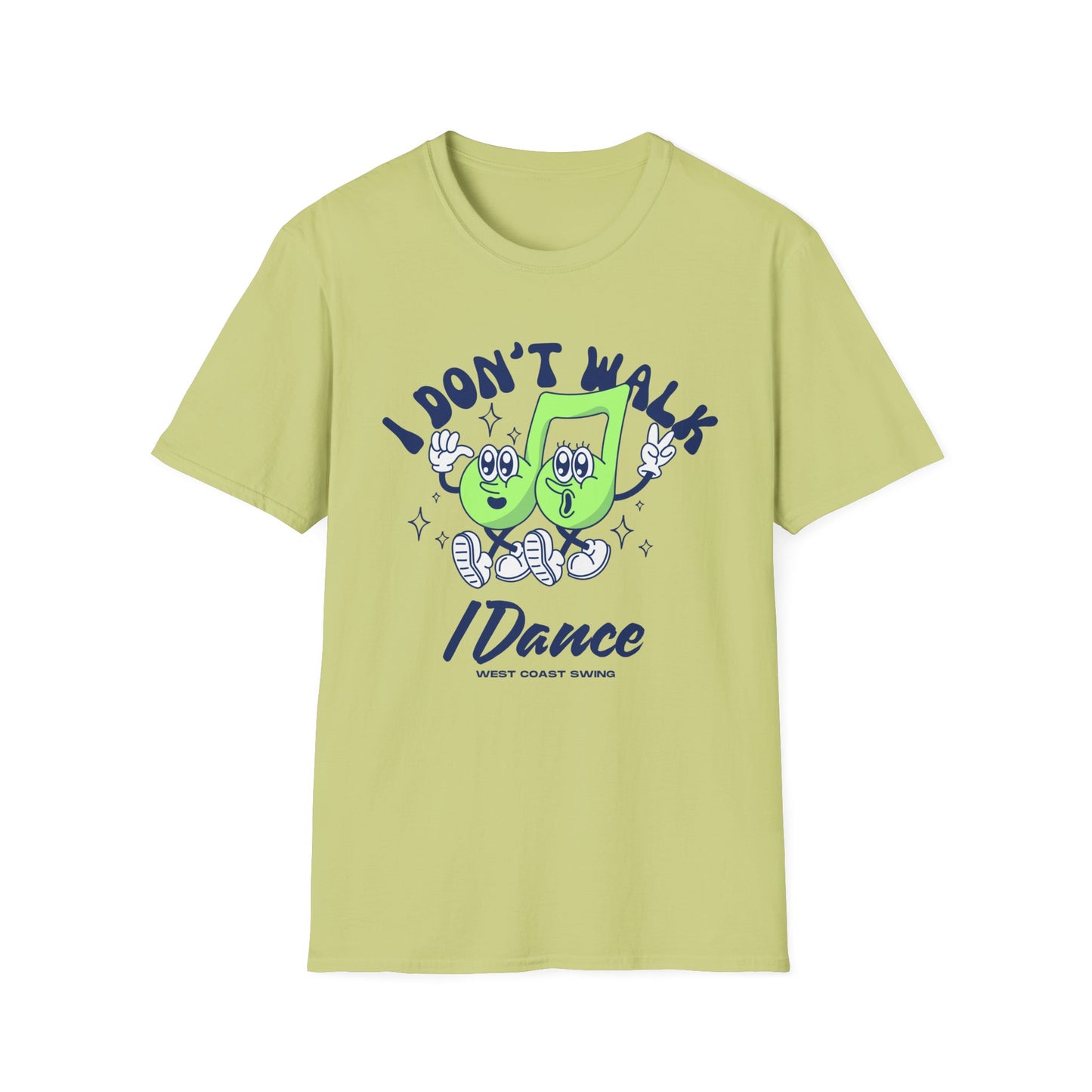 Retro "I Don't Walk, I Dance West Coast Swing" (unisex)