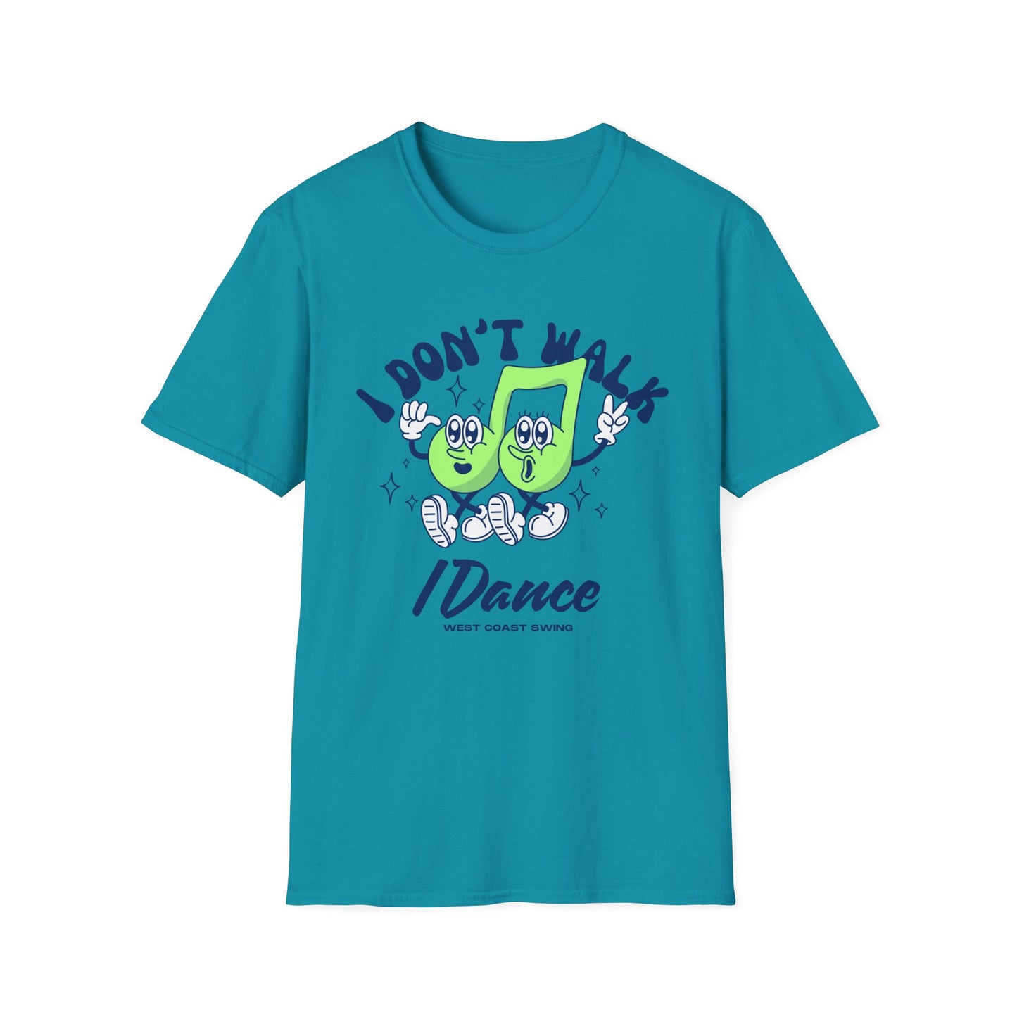 Retro "I Don't Walk, I Dance West Coast Swing" (unisex)
