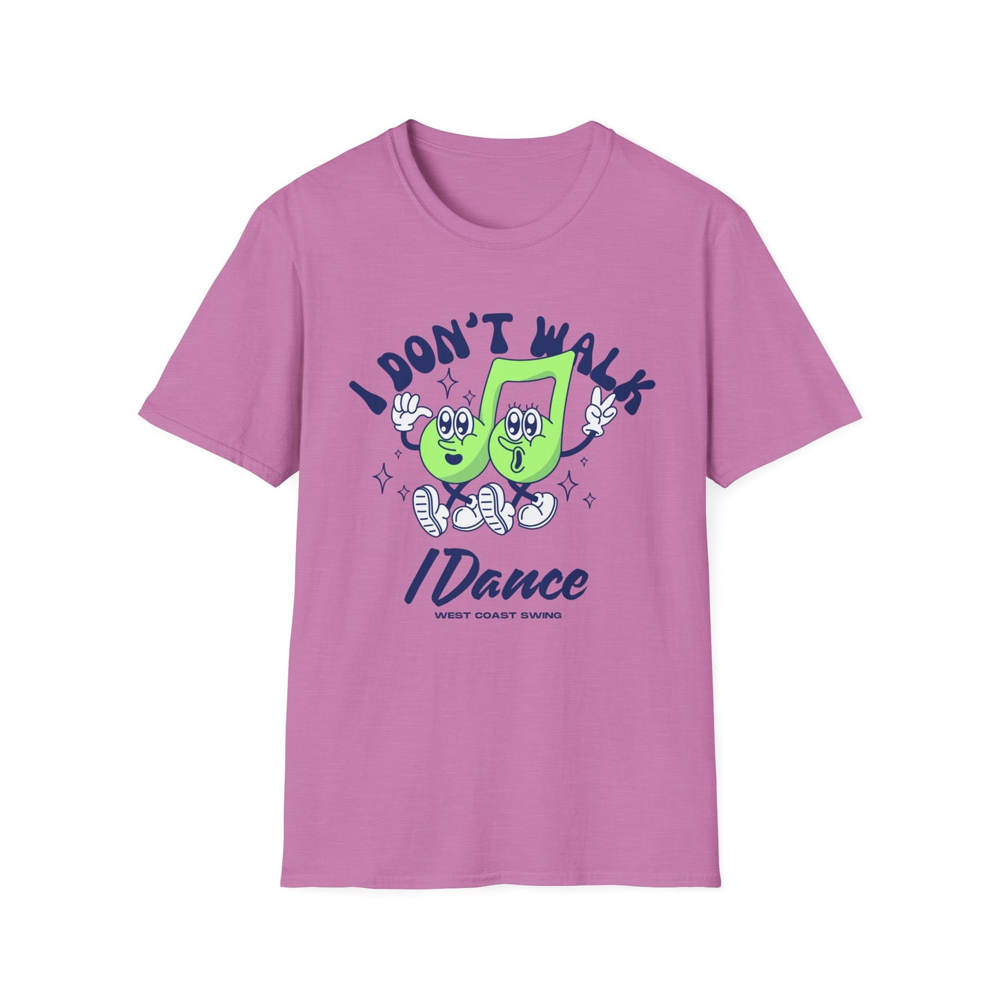 Retro "I Don't Walk, I Dance West Coast Swing" (unisex)
