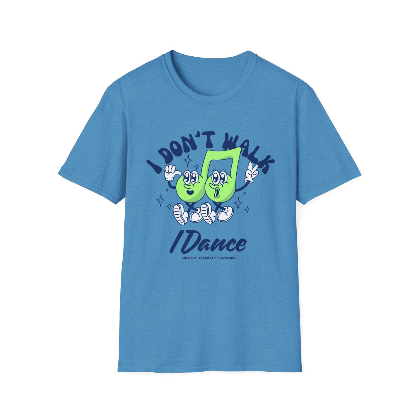 Retro "I Don't Walk, I Dance West Coast Swing" (unisex)
