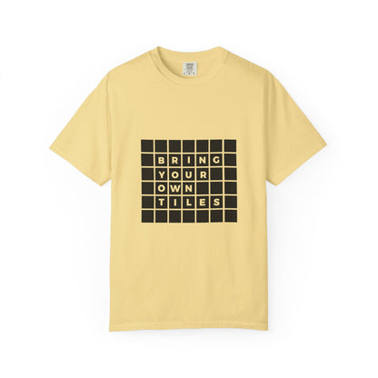 BYOT - Unisex Tee - Text Tile Type - CC