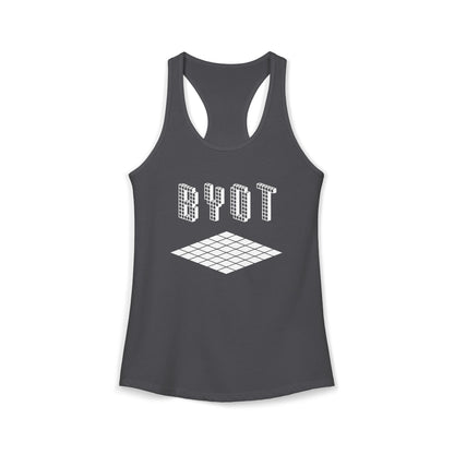 BYOT Women's Racerback Tank - Perspective