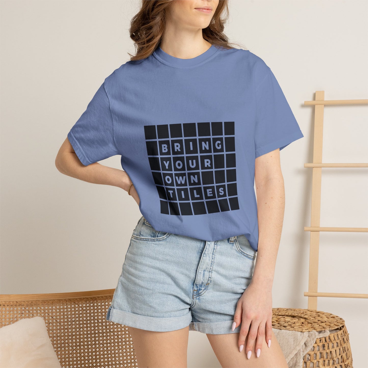 BYOT - Unisex Tee - Text Tile Type - CC