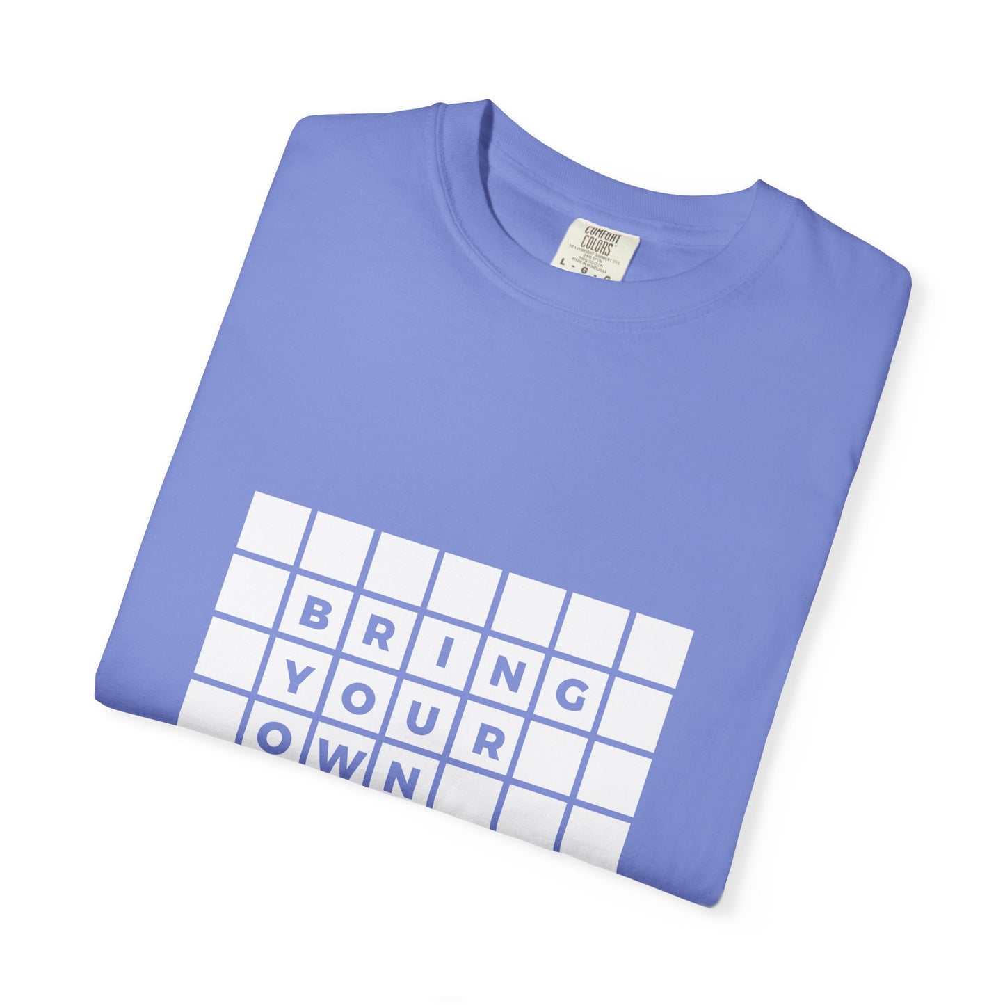 BYOT - Unisex Tee - Text Tile Type - (white graphic) CC