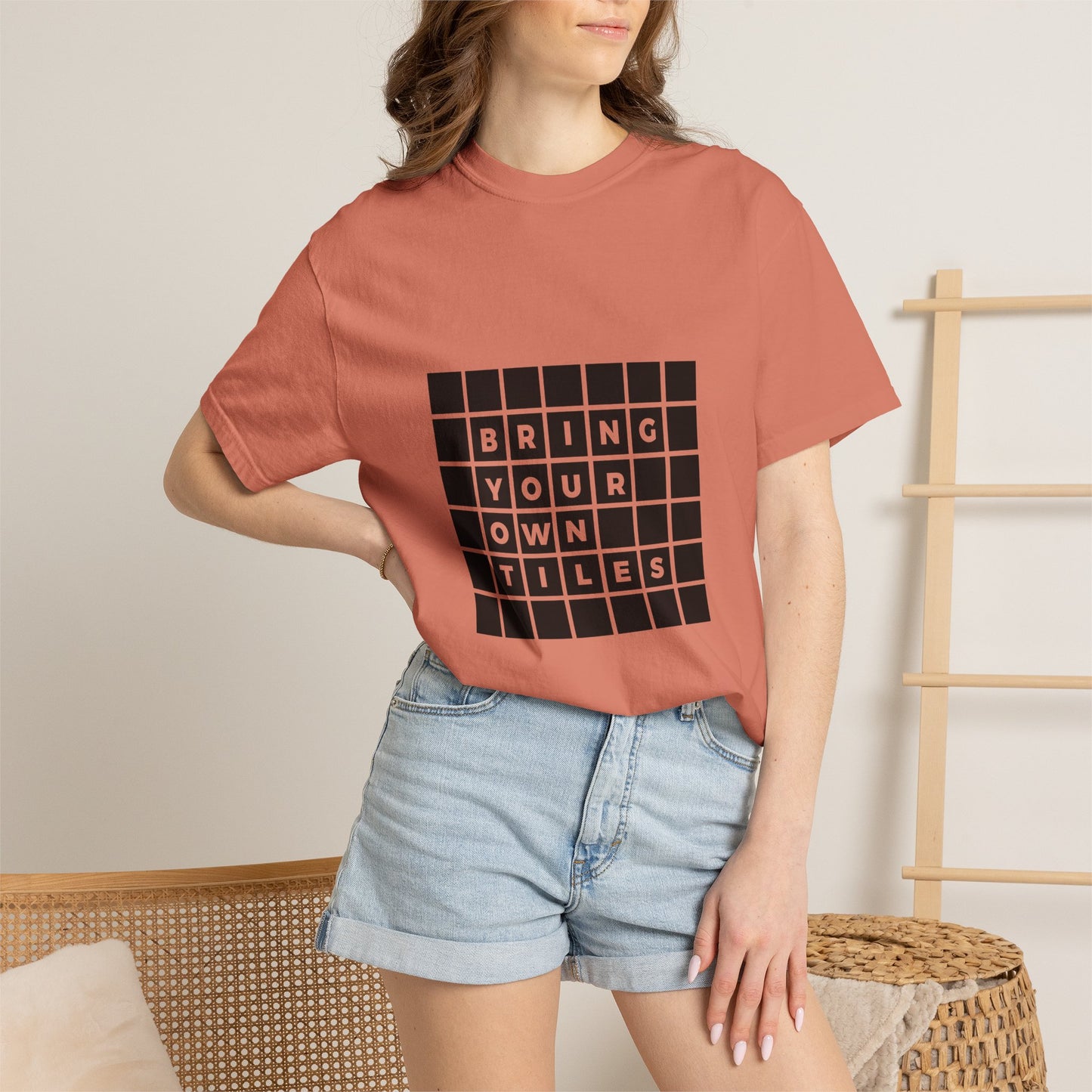 BYOT - Unisex Tee - Text Tile Type - CC