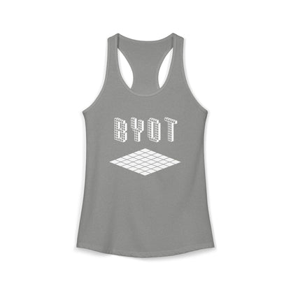BYOT Women's Racerback Tank - Perspective