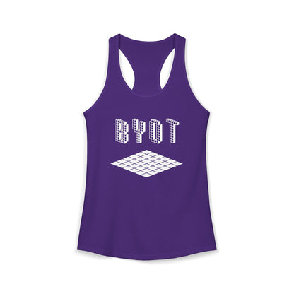 BYOT Women's Racerback Tank - Perspective