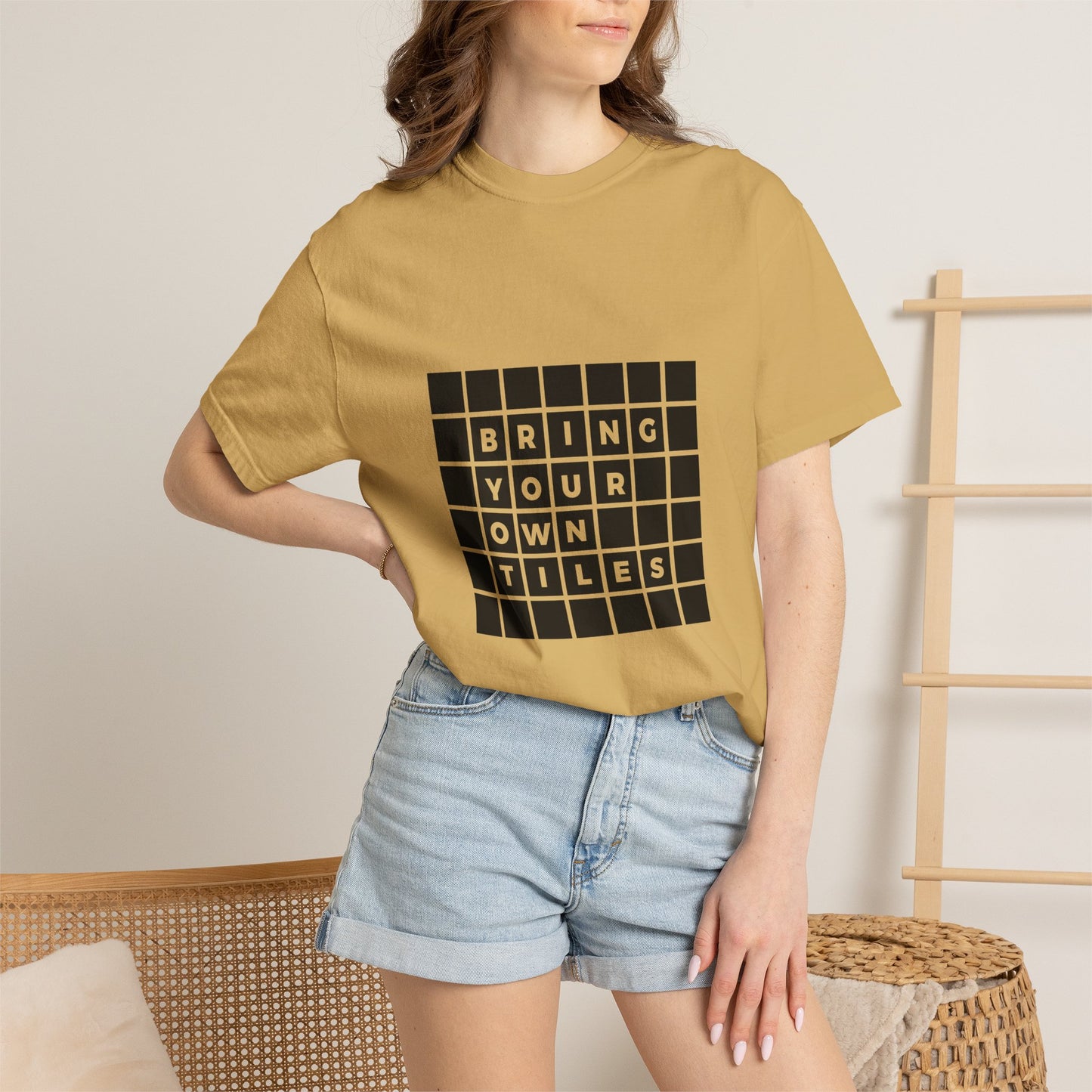 BYOT - Unisex Tee - Text Tile Type - CC