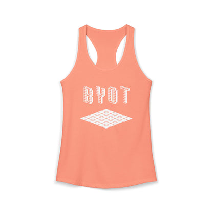 BYOT Women's Racerback Tank - Perspective
