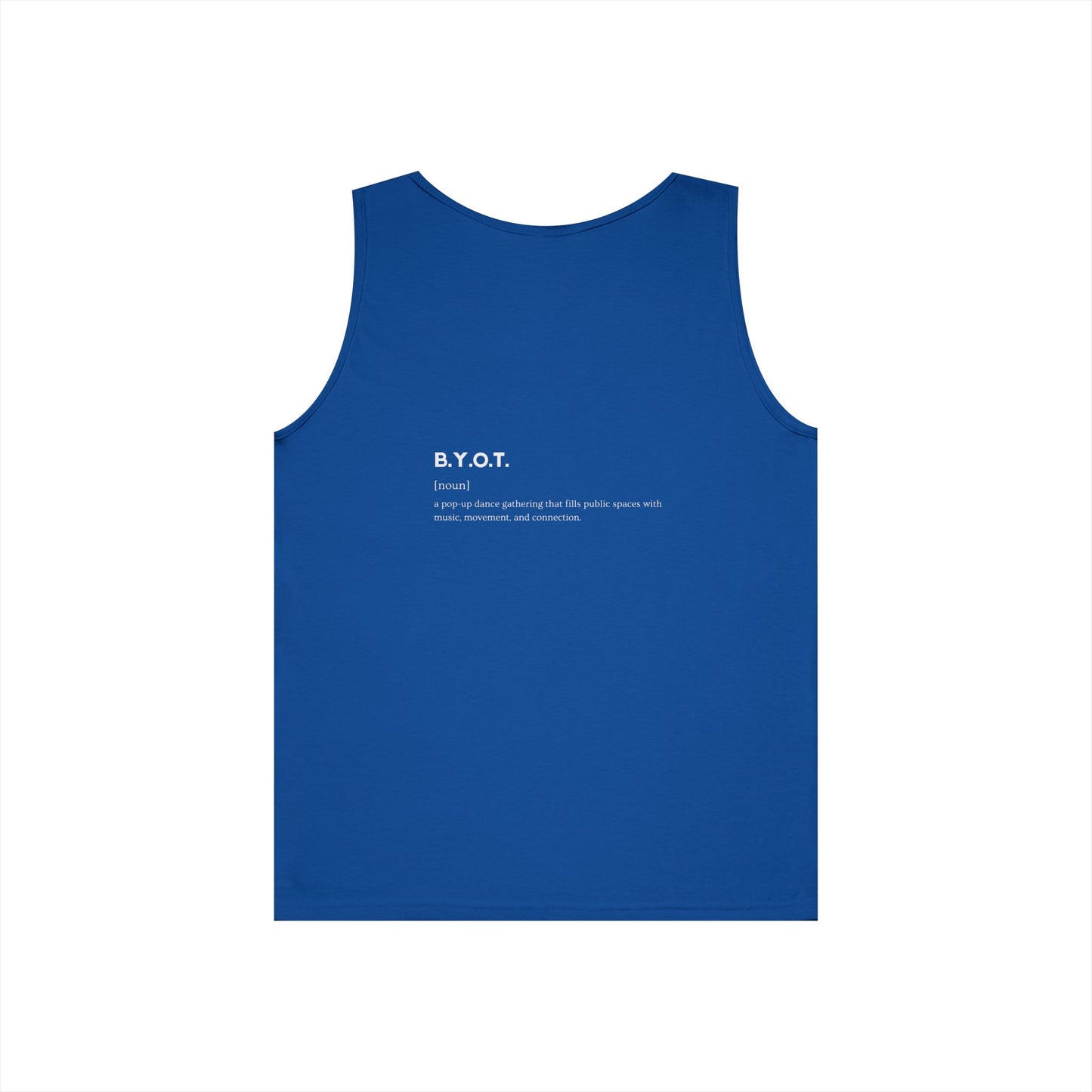 BYOT - Perspective - cotton tank - unisex