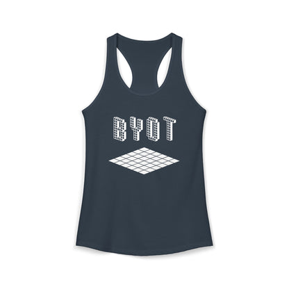 BYOT Women's Racerback Tank - Perspective