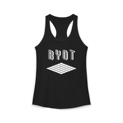 BYOT Women's Racerback Tank - Perspective