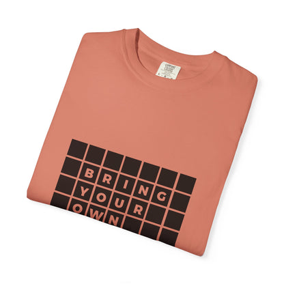 BYOT - Unisex Tee - Text Tile Type - CC
