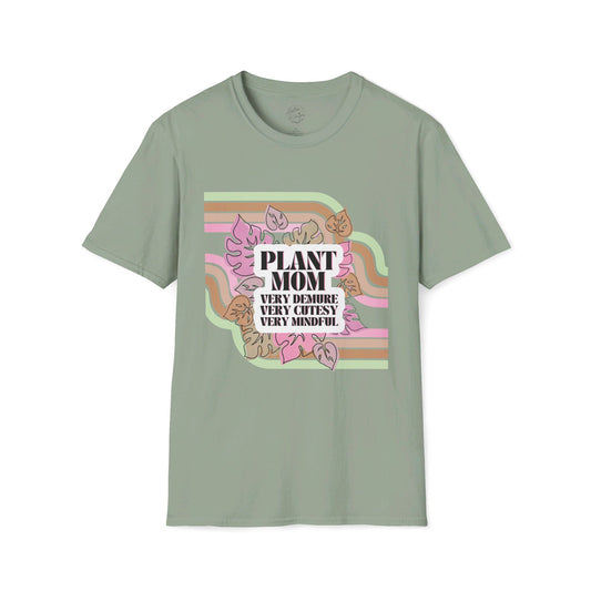 Demure Plant Mom T-Shirt