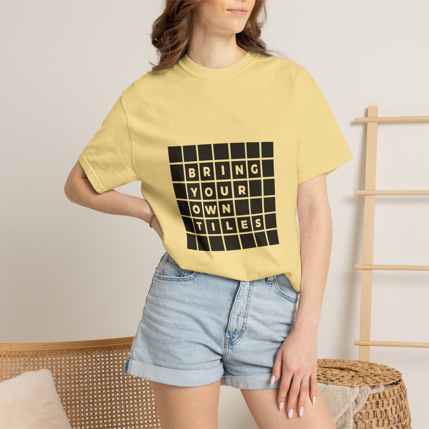 BYOT - Unisex Tee - Text Tile Type - CC