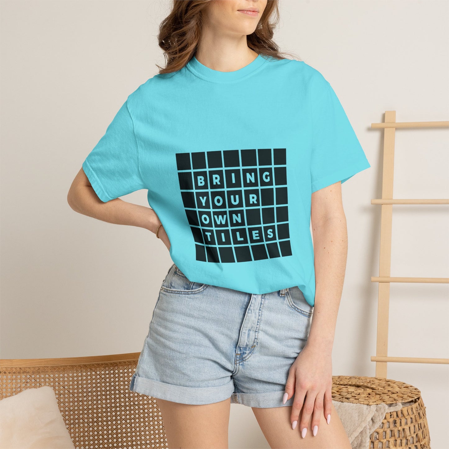 BYOT - Unisex Tee - Text Tile Type - CC