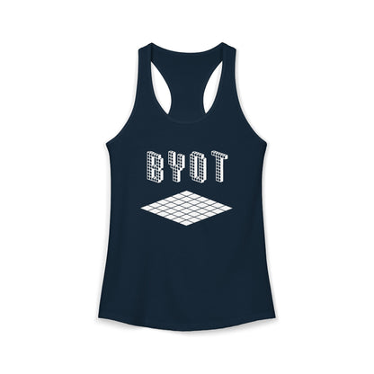 BYOT Women's Racerback Tank - Perspective