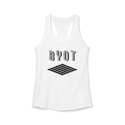 BYOT Women's Racerback Tank - Perspective
