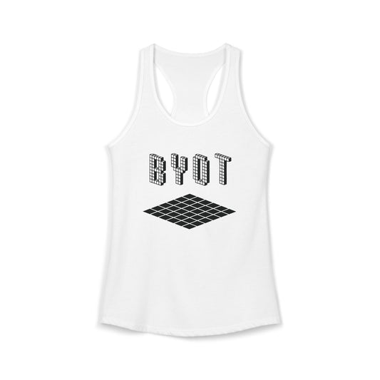 BYOT Women's Racerback Tank - Perspective
