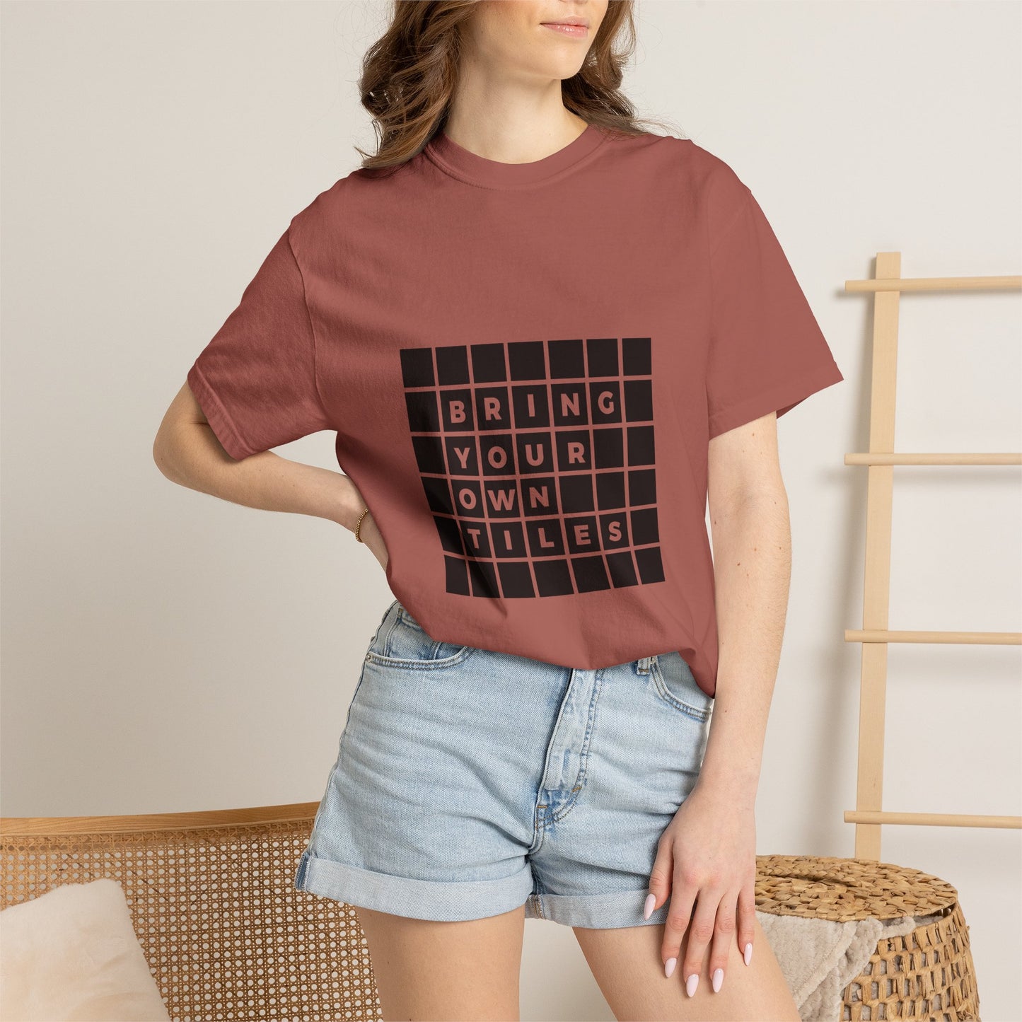BYOT - Unisex Tee - Text Tile Type - CC