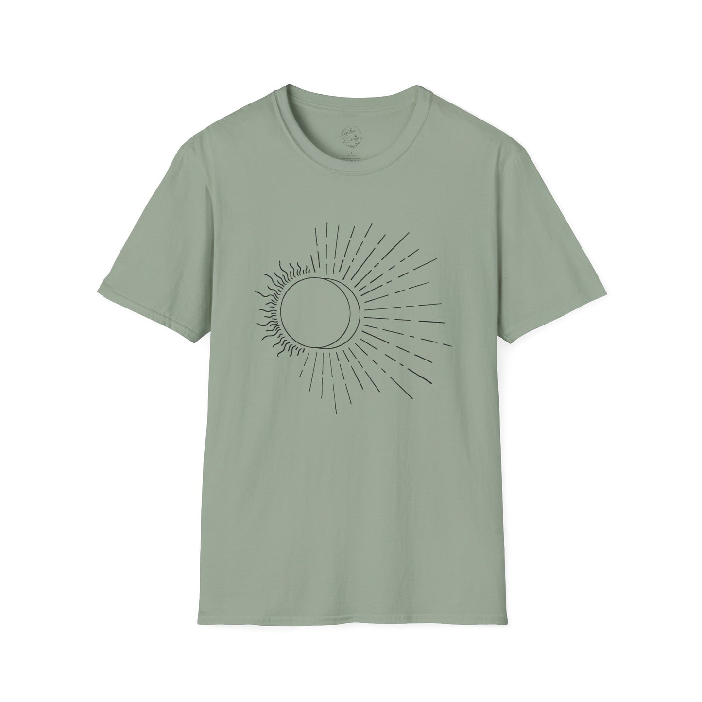 Solar Eclipse - Sun Beams -  T-Shirt