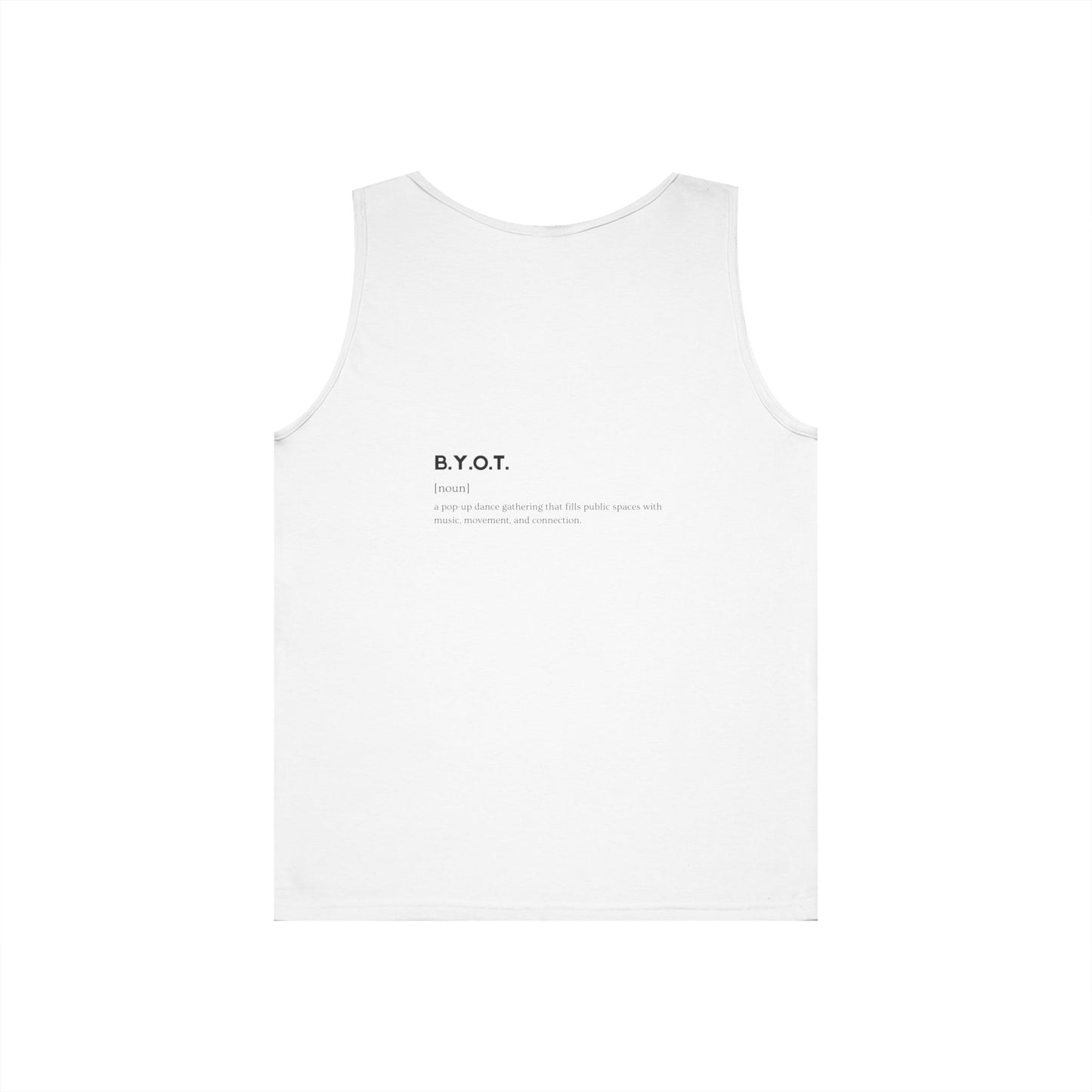 BYOT - Perspective - cotton tank - unisex