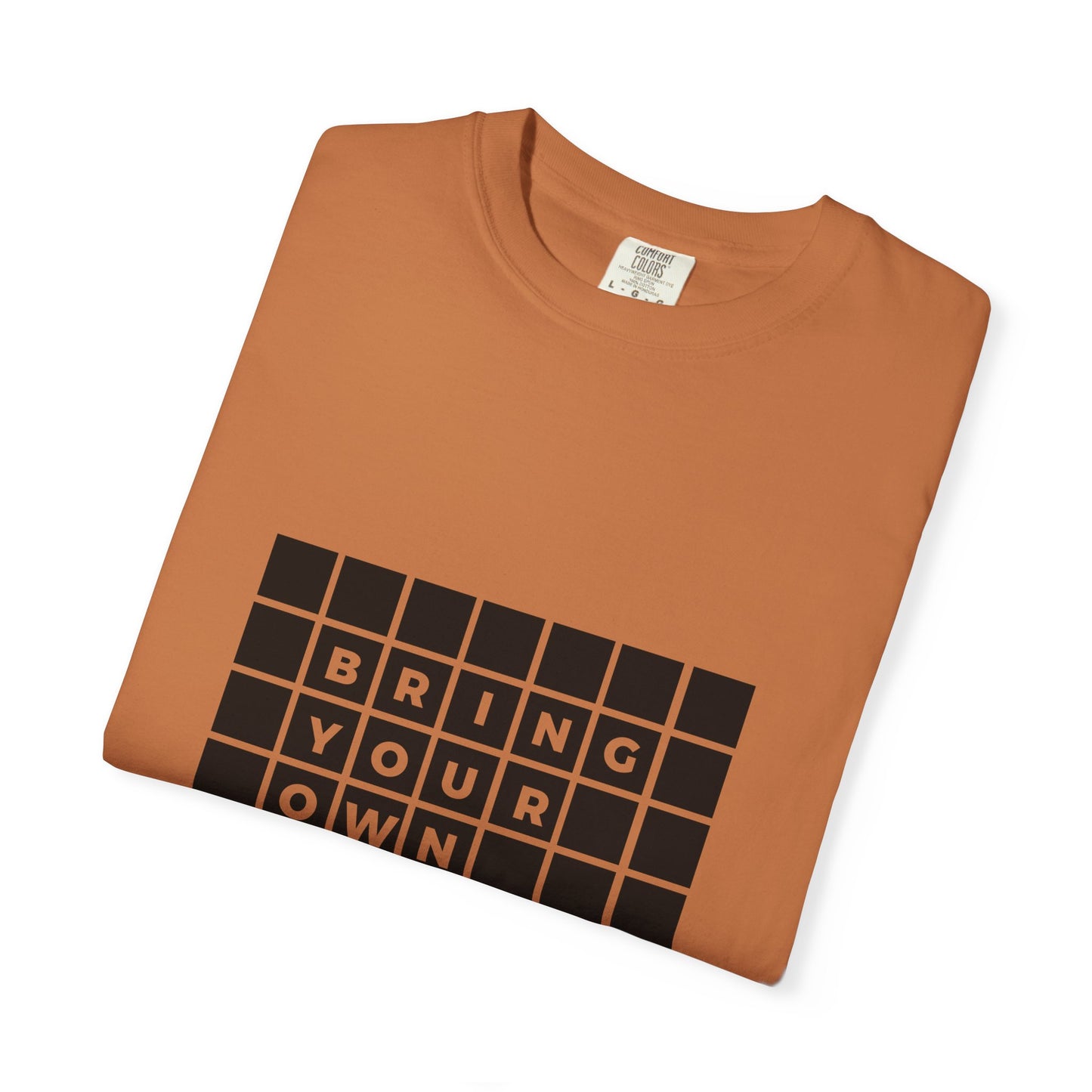 BYOT - Unisex Tee - Text Tile Type - CC