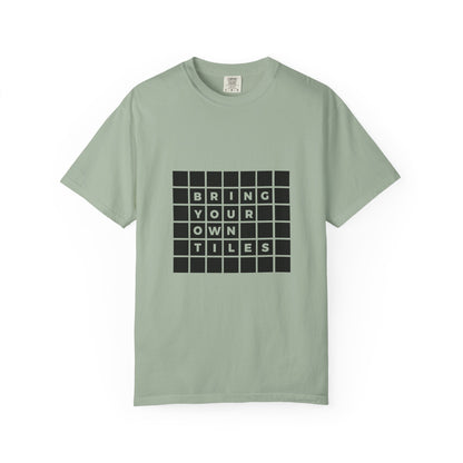 BYOT - Unisex Tee - Text Tile Type - CC