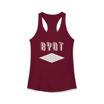 BYOT Women's Racerback Tank - Perspective