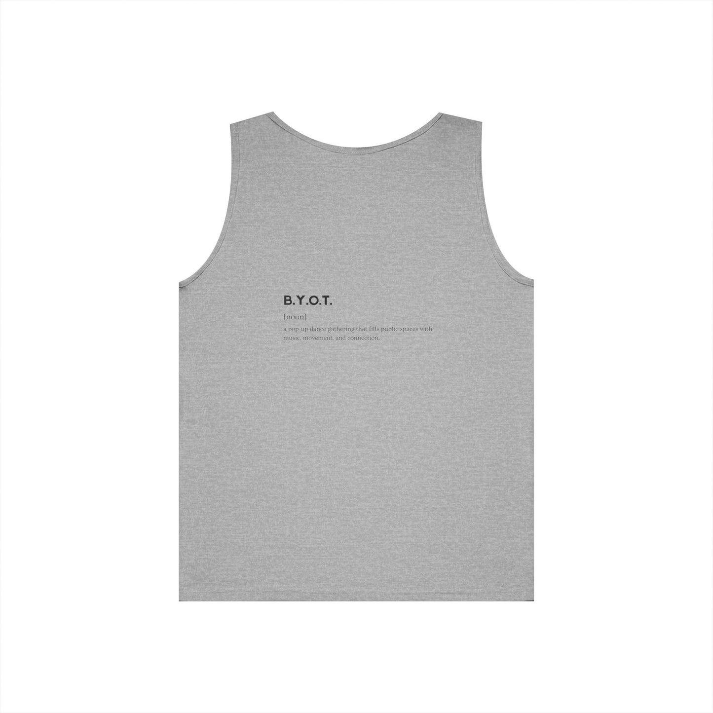 BYOT - Perspective - cotton tank - unisex