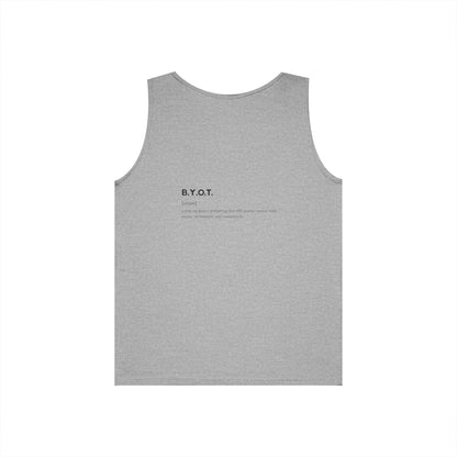 BYOT - Perspective - cotton tank - unisex