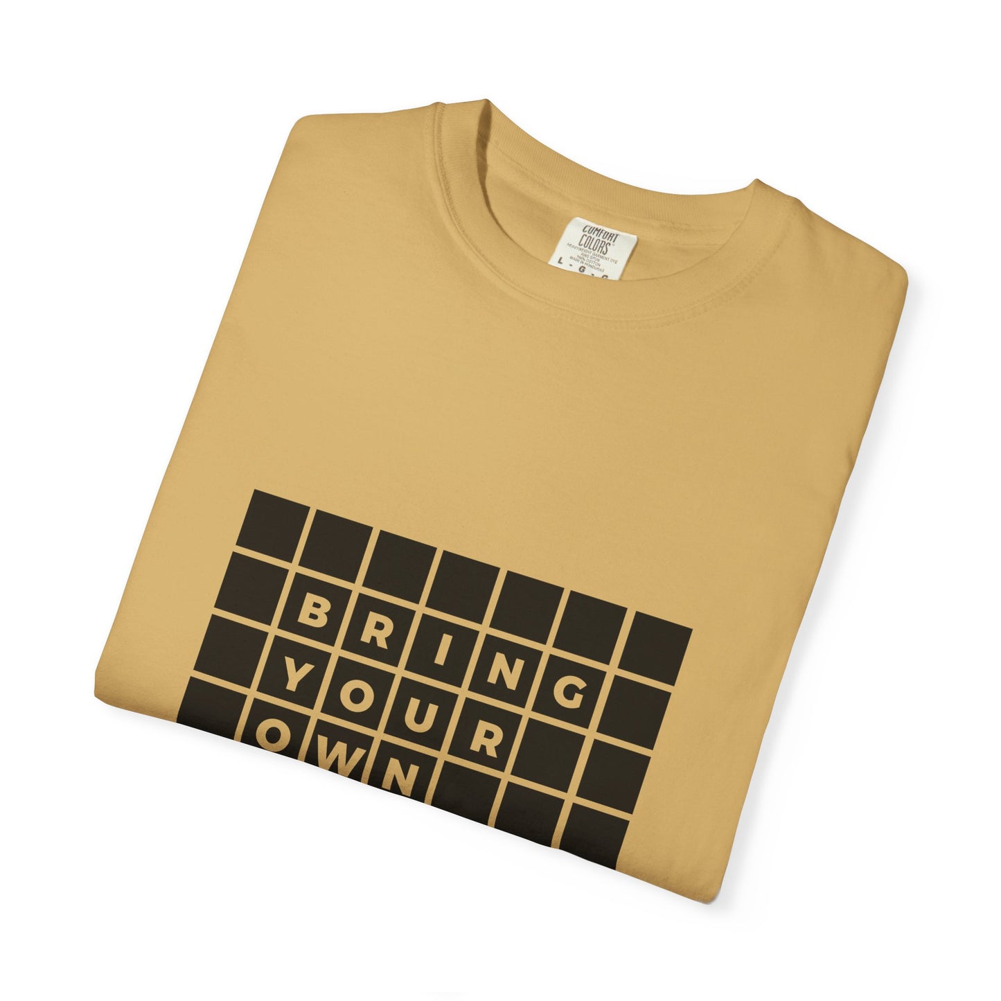 BYOT - Unisex Tee - Text Tile Type - CC