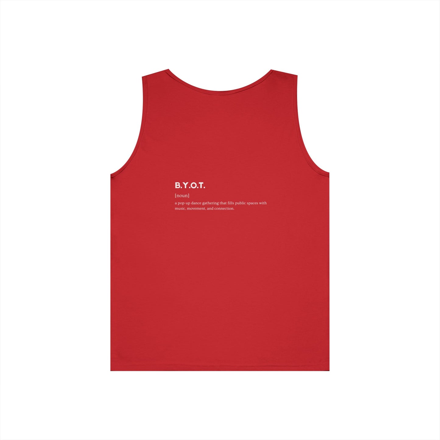 BYOT - Perspective - cotton tank - unisex