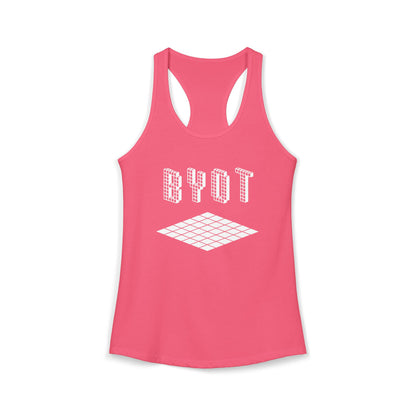 BYOT Women's Racerback Tank - Perspective
