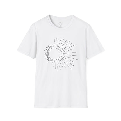 Solar Eclipse - Sun Beams -  T-Shirt