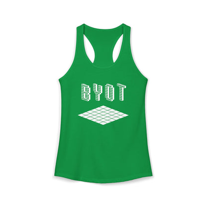 BYOT Women's Racerback Tank - Perspective