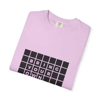 BYOT - Unisex Tee - Text Tile Type - CC