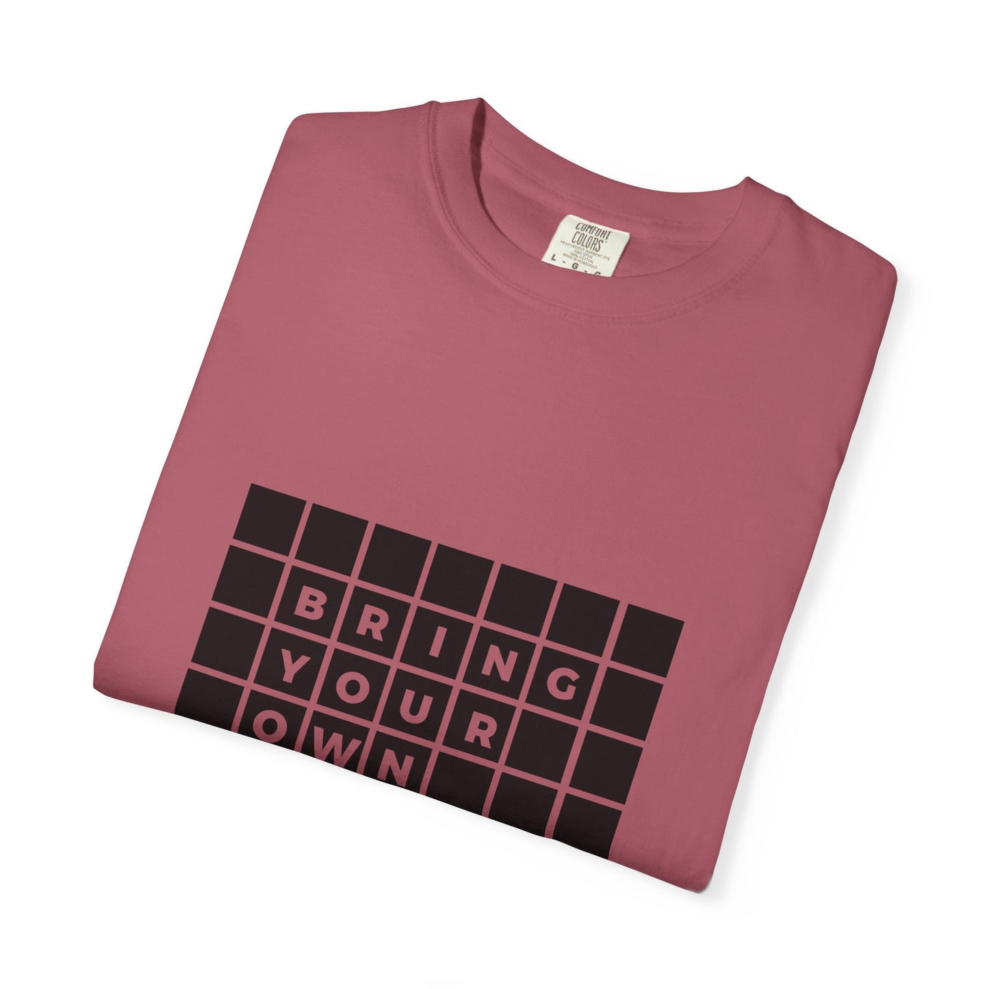 BYOT - Unisex Tee - Text Tile Type - CC