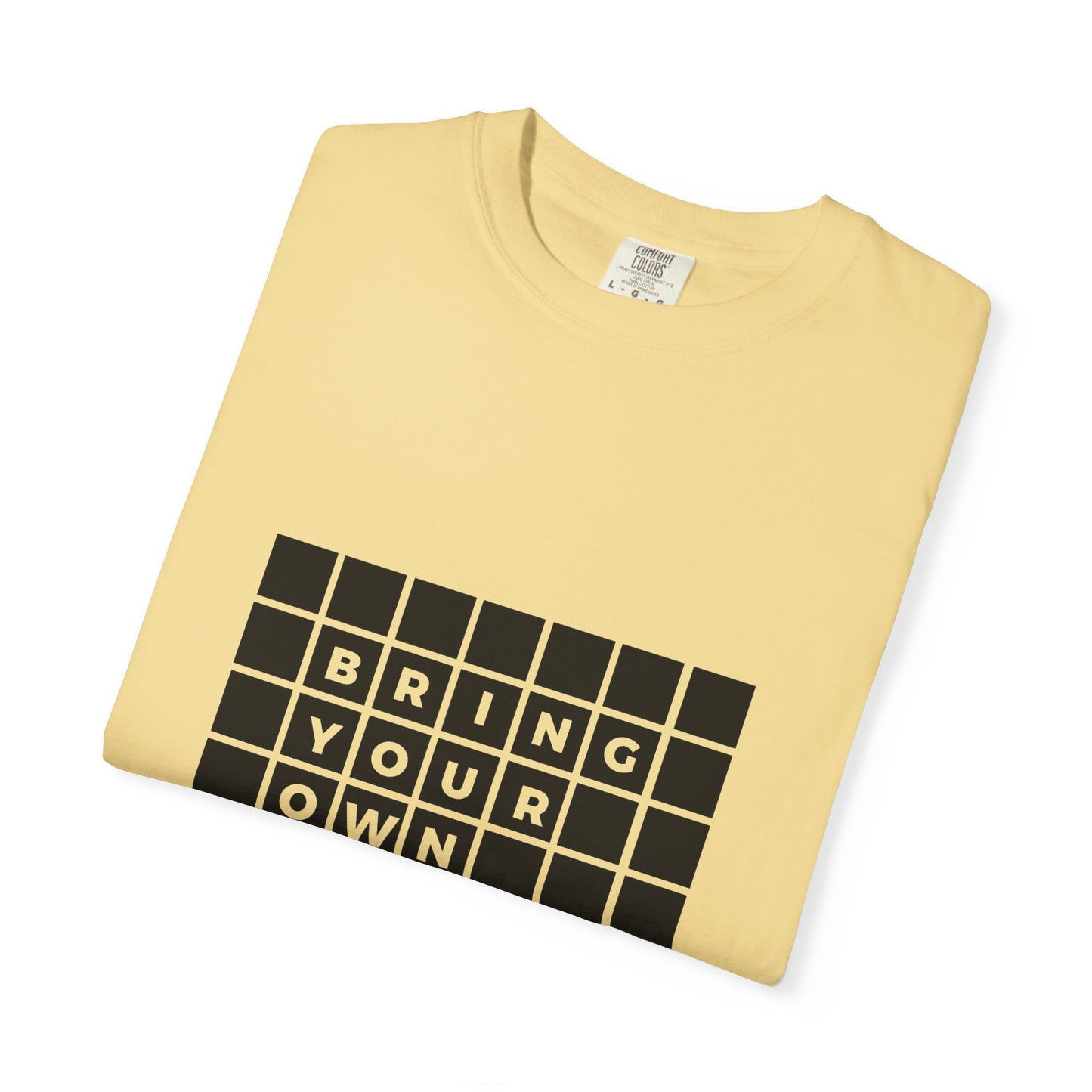 BYOT - Unisex Tee - Text Tile Type - CC