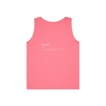 BYOT - Perspective - cotton tank - unisex