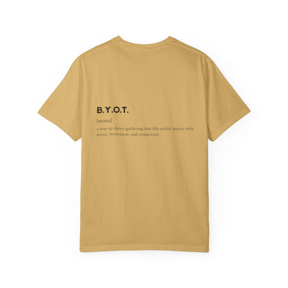 BYOT - Unisex Tee - Text Tile Type - CC
