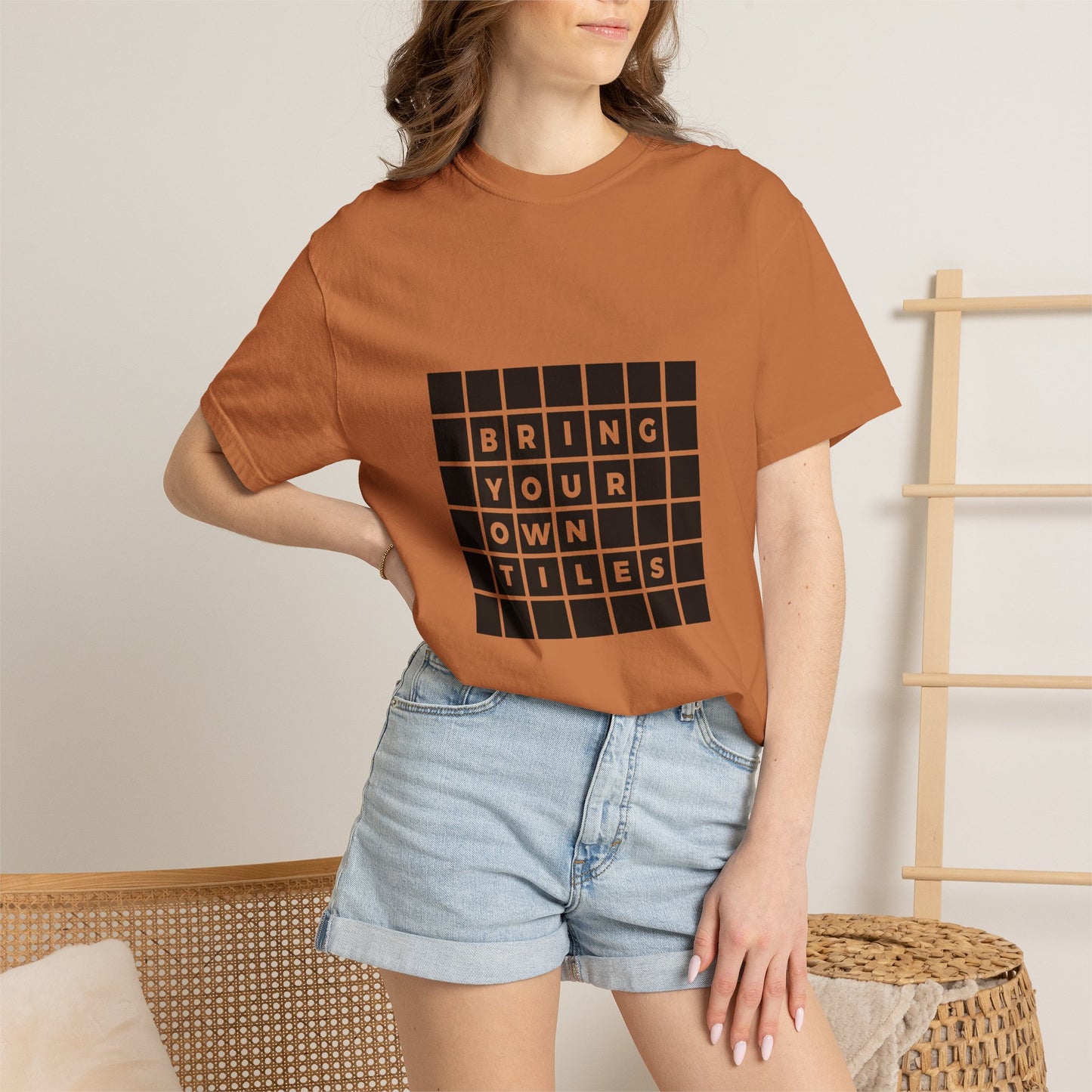 BYOT - Unisex Tee - Text Tile Type - CC