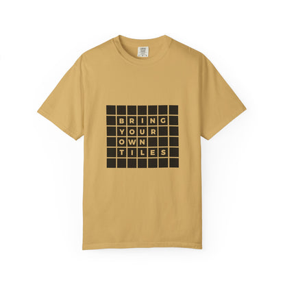BYOT - Unisex Tee - Text Tile Type - CC
