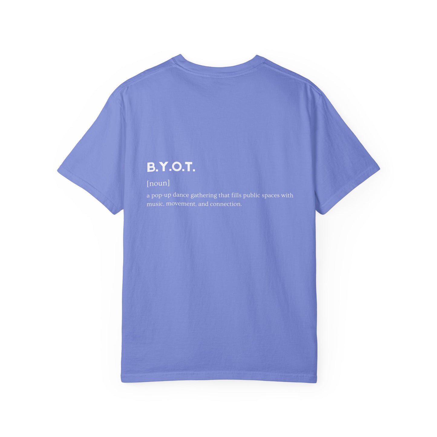 BYOT - Unisex Tee - Text Tile Type - (white graphic) CC