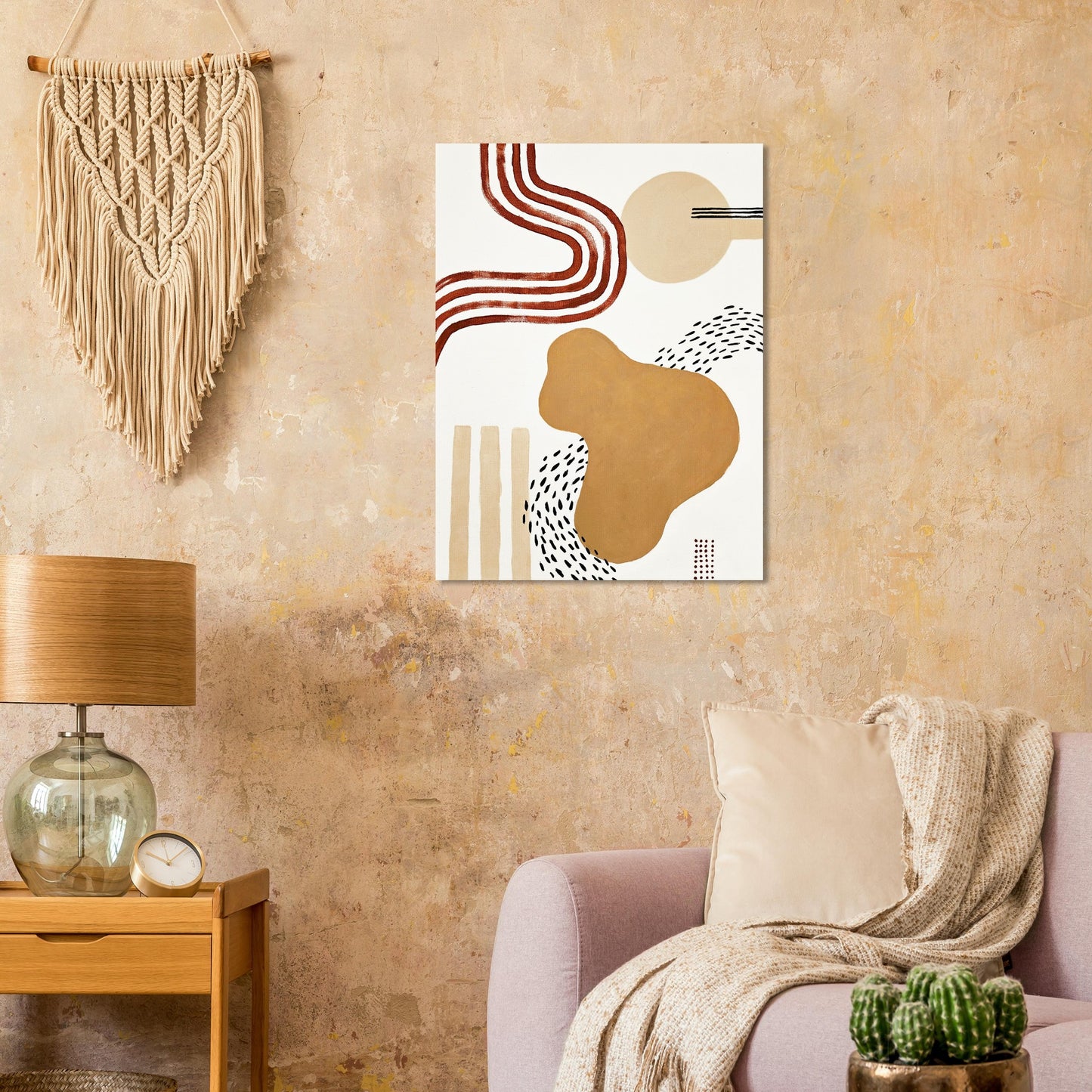 Abstract-Boho-Design-Poster-Print