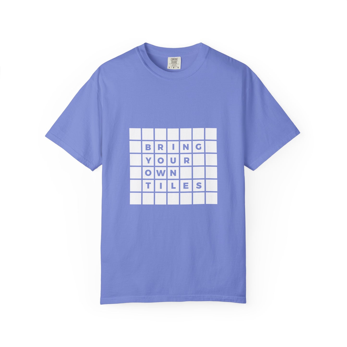 BYOT - Unisex Tee - Text Tile Type - (white graphic) CC