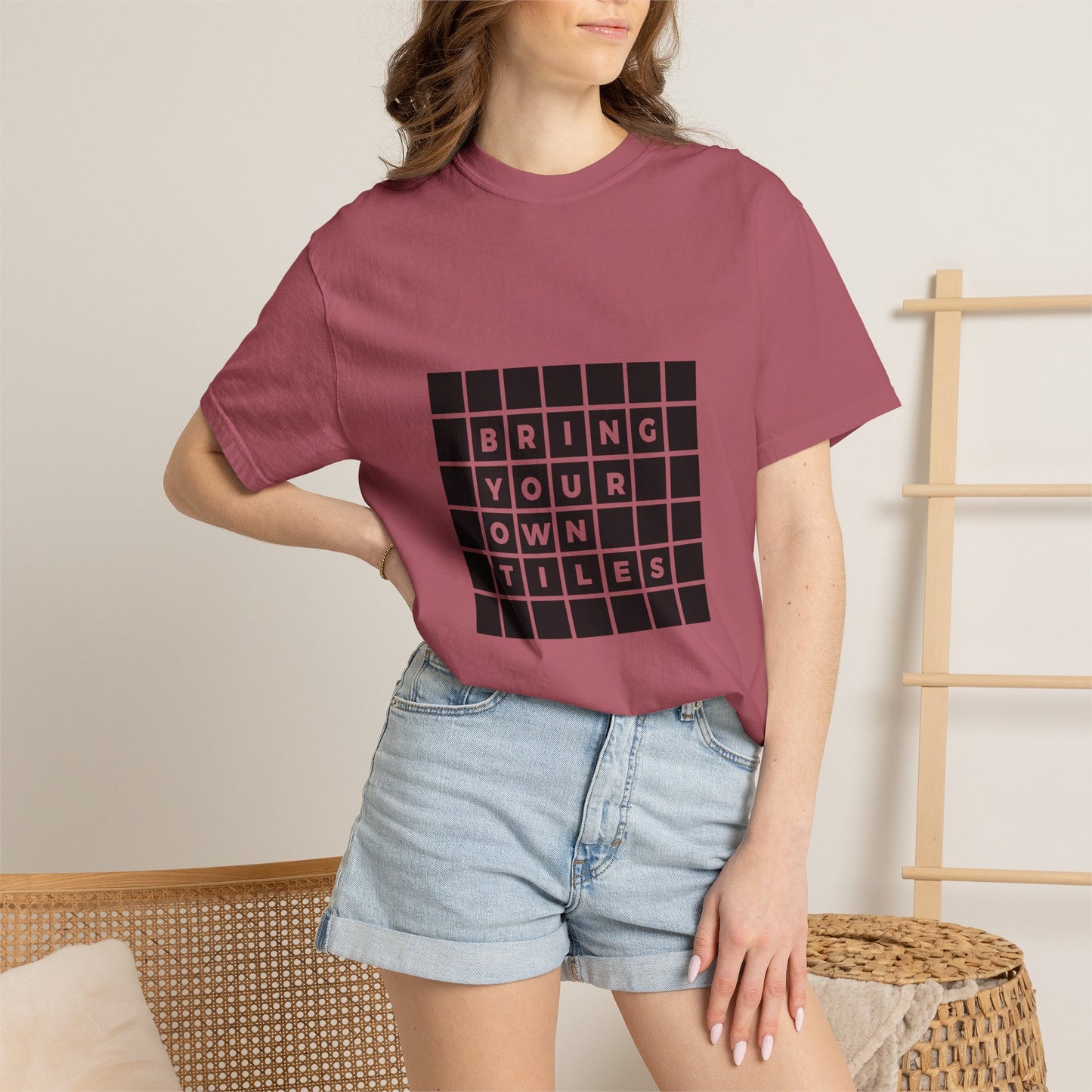 BYOT - Unisex Tee - Text Tile Type - CC