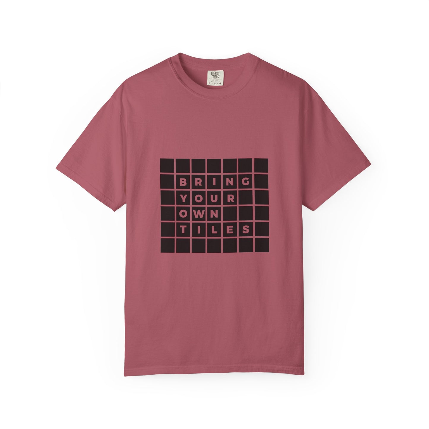 BYOT - Unisex Tee - Text Tile Type - CC
